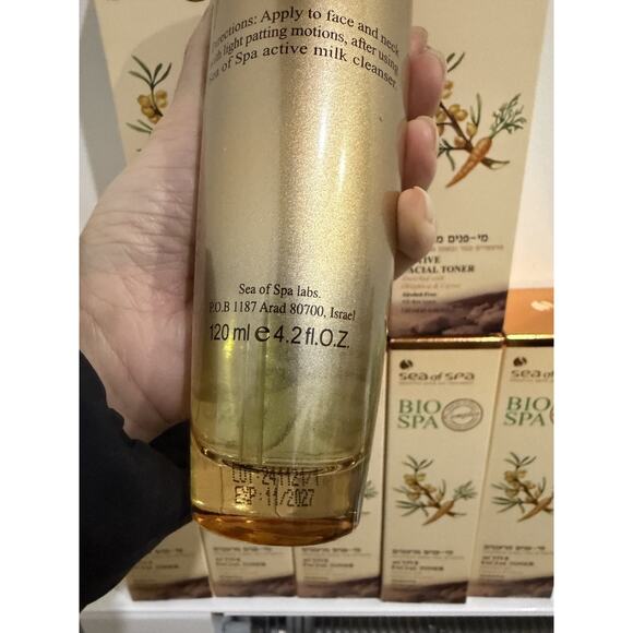 Sea Of Spa Bio Spa- Active Facial Toner Oblipicha & Carrot 4.06 Fl Oz - Picture 8 of 8